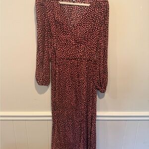 Casual Floral Pattern Dress